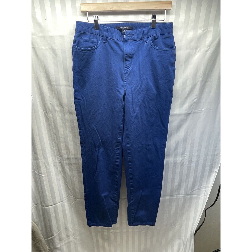 Chadwicks‎ Royal Blue Jeans Size 12 Womans stretch
